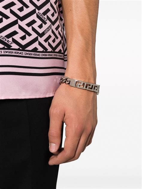 versace chain charm bracelet|farfetch versace bracelet.